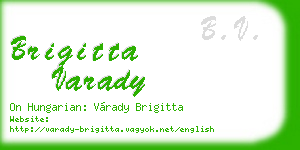 brigitta varady business card